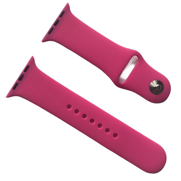 5/$20 NEW Barbie PiNK Silicone Sport Band Apple Watch 44/45mm S/M - Picture 3 of 9